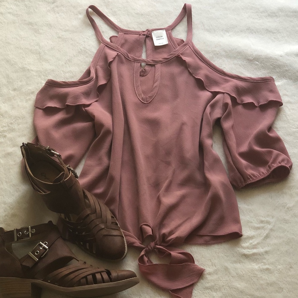 Cold Shoulder Top